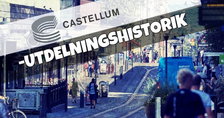 castellum utdelningshistorik
