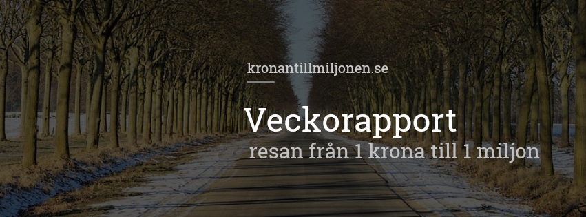 Veckorapport 8 2018 – en seg start på året