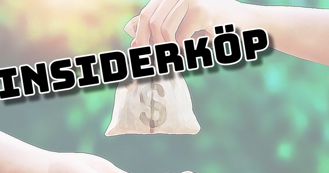 De med koll på insidan fortsätter köpa