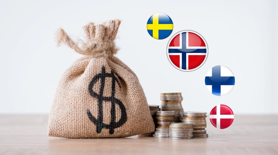 Nordiska aktier med högsta utdelningen