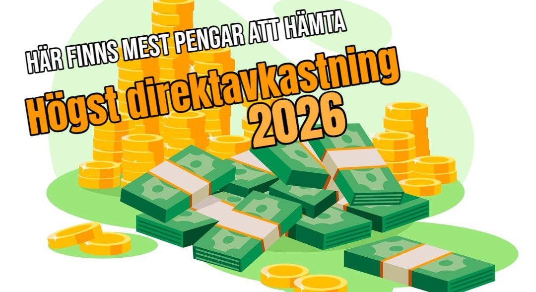 Högst potentiell utdelning 2026